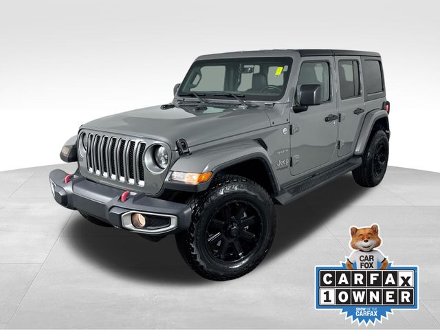 Sting-Gray Clearcoat 2018 Jeep Wrangler Unlimited Sahara 4WD SUV / Crossover Four-Wheel Drive 8-Speed Automatic