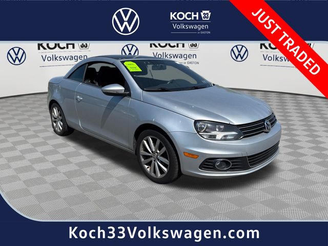 Reflex Silver Metallic 2015 Volkswagen Eos Komfort SULEV Convertible Front-Wheel Drive 6-Speed Dual Clutch