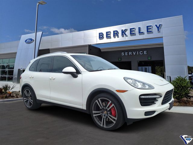 Sand White 2011 Porsche Cayenne Turbo AWD SUV / Crossover All-Wheel Drive 8-Speed Automatic