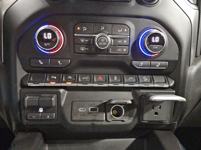 2020 Black Chevrolet Silverado 1500 RST 4X4 Truck