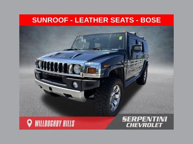 Ultra Marine Metallic 2008 Hummer H2 Luxury SUV / Crossover Four-Wheel Drive Automatic