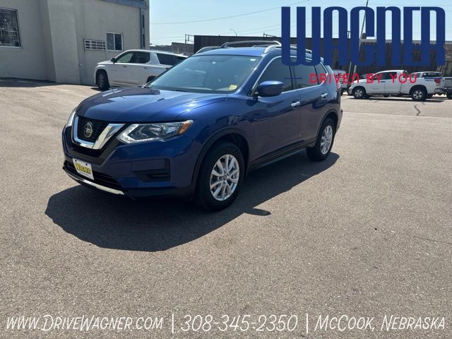 Caspian Blue 2018 Nissan Rogue SUV / Crossover All-Wheel Drive Continuously Variable Transmission