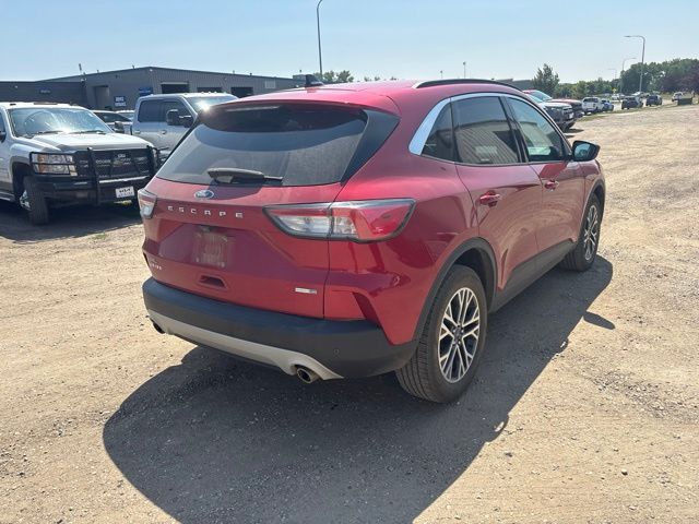 2020 Red Ford Escape SEL AWD SUV