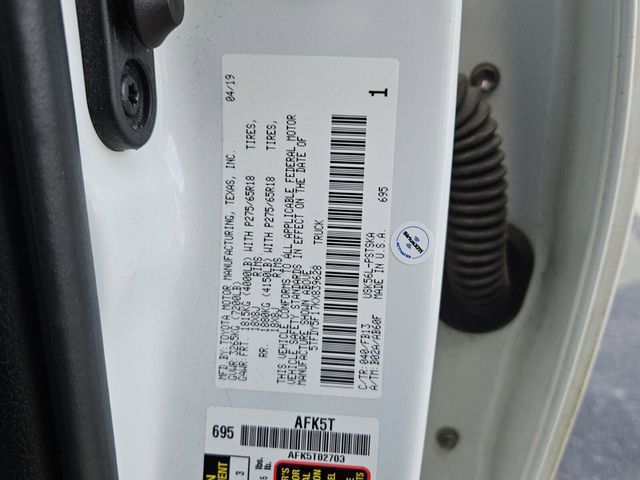 2019 Toyota Tundra SR5 5.7L V8