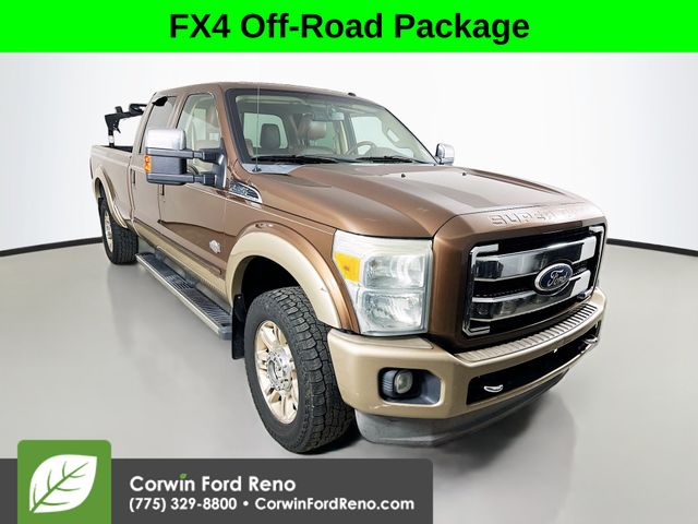 Bronze Metallic 2011 Ford F-350 Super Duty Pickup Truck Four-Wheel Drive 6-Speed Automatic Overdrive