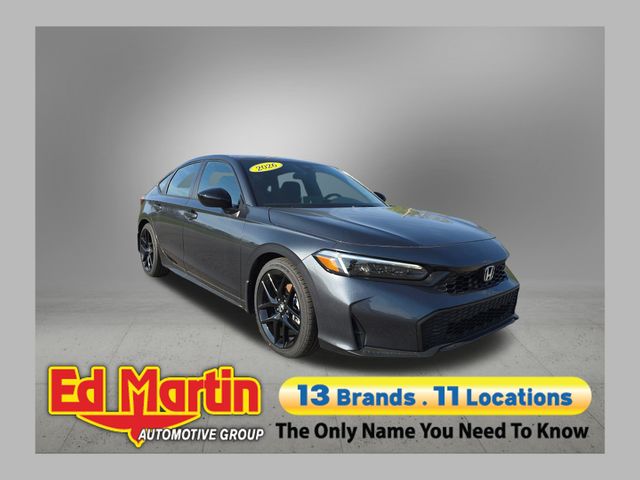 Meteorite 2026 Honda Civic Hatchback Sport FWD Hatchback Front-Wheel Drive Continuously Variable Transmission