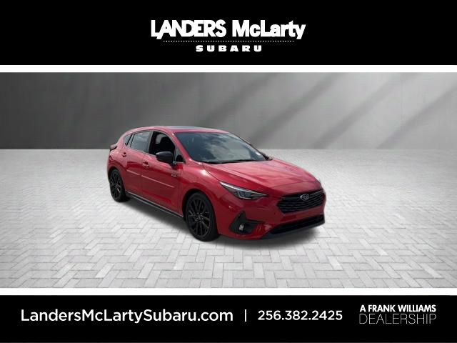 Pure Red 2026 Subaru Impreza Wagon All-Wheel Drive Continuously Variable Transmission