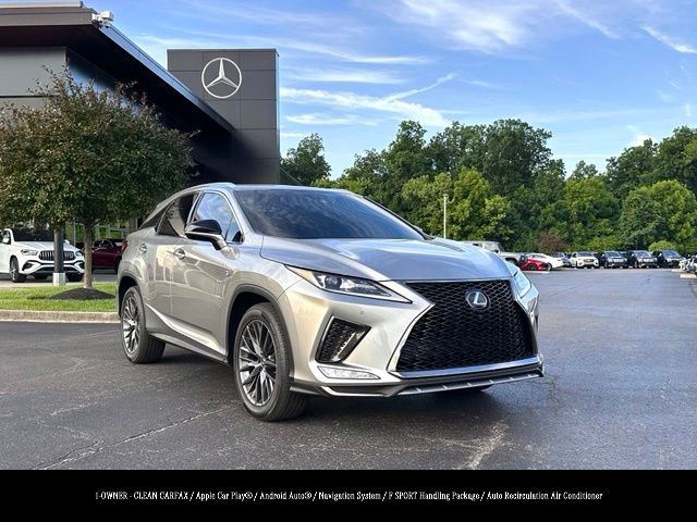 Silver 2022 Lexus RX 350 F Sport Handling AWD SUV / Crossover All-Wheel Drive 8-Speed Automatic