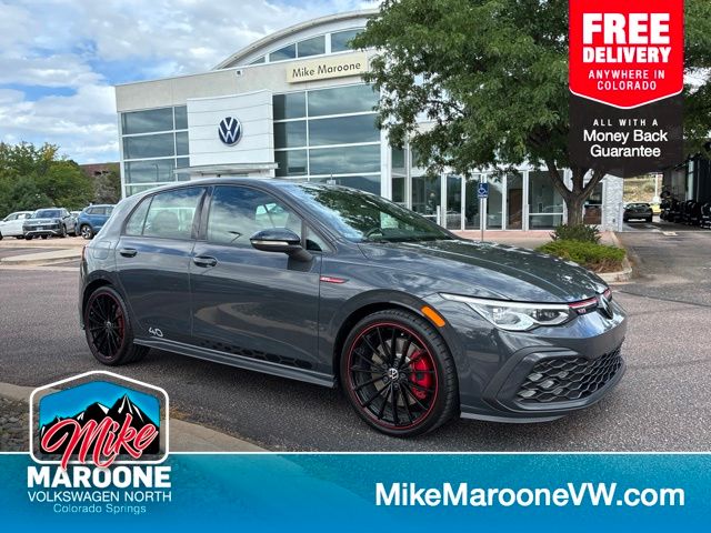 Gray 2023 Volkswagen Golf GTI Hatchback Front-Wheel Drive 6-Speed Manual