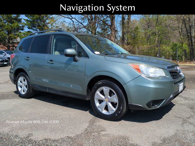 Green Metallic 2014 Subaru Forester 2.5i Limited SUV / Crossover All-Wheel Drive Continuously Variable Transmission