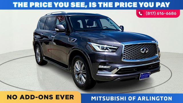 Anthracite Gray 2024 INFINITI QX80 SUV / Crossover All-Wheel Drive 7-Speed Automatic