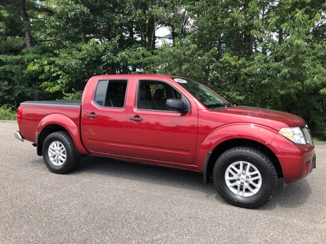 Cayenne Red Metallic 2019 Nissan Frontier Pickup Truck Four-Wheel Drive 5-Speed Automatic Overdrive