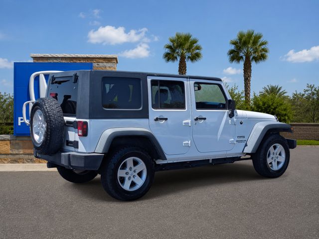 Used 2013 Bright White Clearcoat Jeep Unlimited Sport image 5