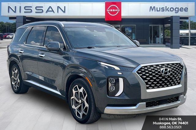 Gray (Steel Graphite) 2021 Hyundai Palisade Calligraphy FWD SUV / Crossover Front-Wheel Drive 8-Speed Automatic