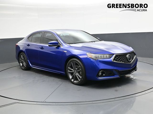 Still Night Pearl 2019 Acura TLX A-Spec FWD with Technology Package Sedan Front-Wheel Drive 8-Speed Dual Clutch