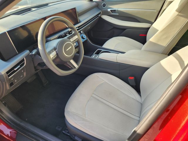 2025 Hyundai Sonata SEL Red at Victoria Chrysler Dodge Jeep Ram