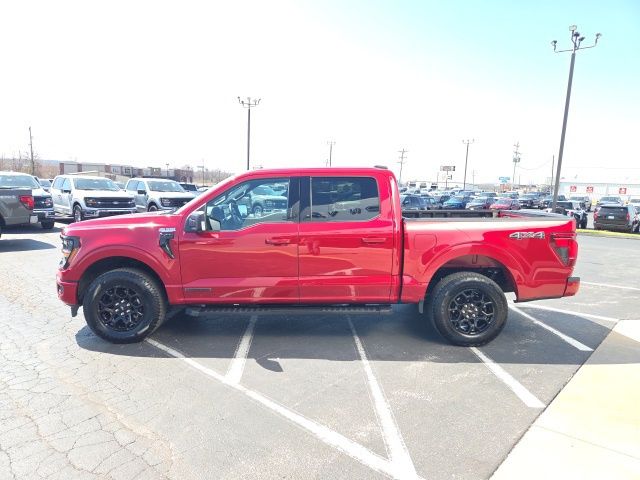Red Metallic 2024 Ford F-150 Pickup Truck Four-Wheel Drive Automatic