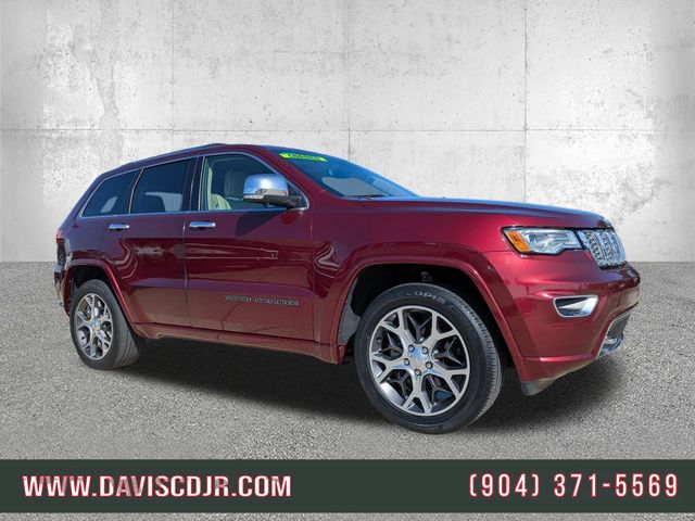 Velvet Red Pearlcoat 2020 Jeep Grand Cherokee Overland RWD SUV / Crossover 4X2 8-Speed Automatic