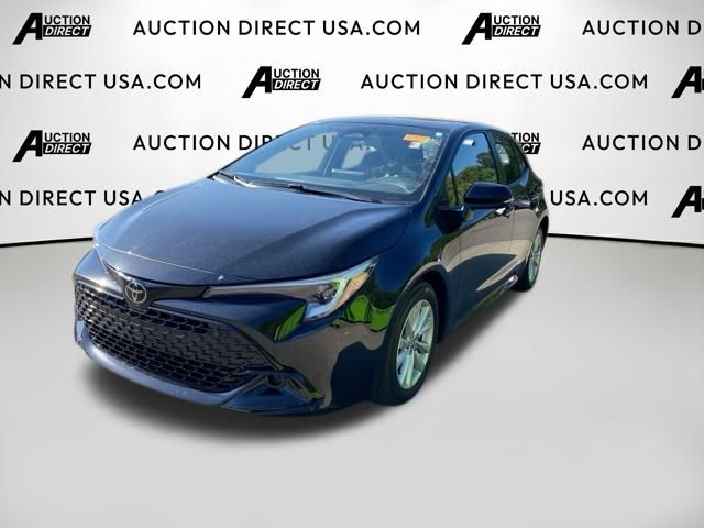 Black 2024 Toyota Corolla Hatchback SE FWD Hatchback Front-Wheel Drive Continuously Variable Transmission
