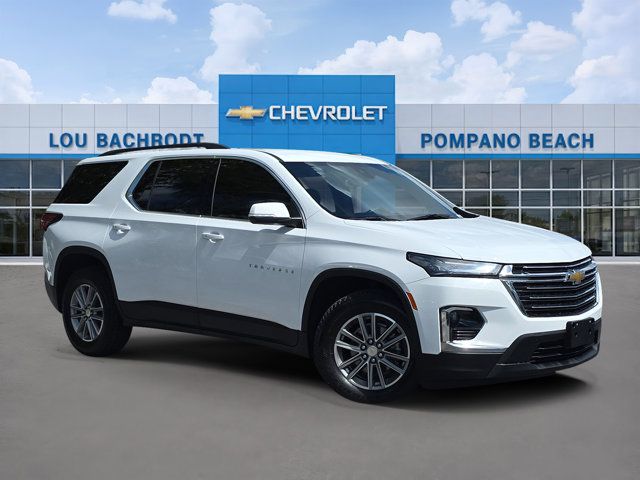Summit White 2023 Chevrolet Traverse LT Leather FWD SUV / Crossover Front-Wheel Drive 9-Speed Automatic