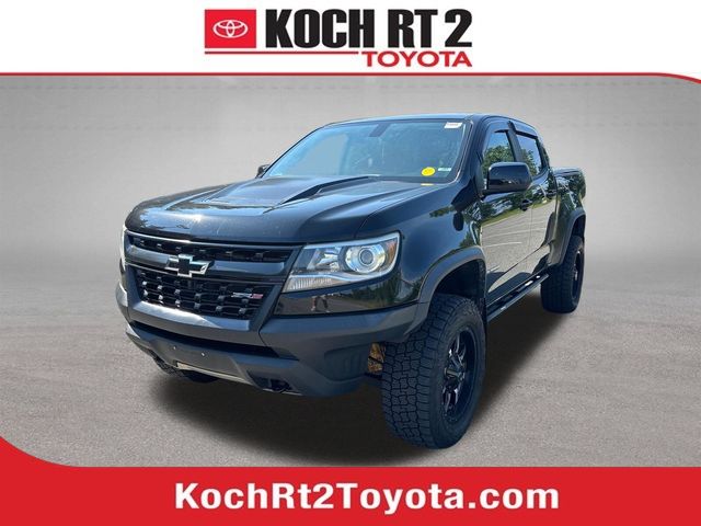 Black 2018 Chevrolet Colorado Pickup Truck Four-Wheel Drive 8-Speed Automatic