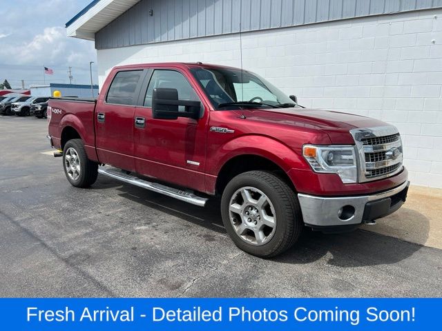 Ruby Red Metallic 2014 Ford F-150 Pickup Truck Four-Wheel Drive 6-Speed Automatic