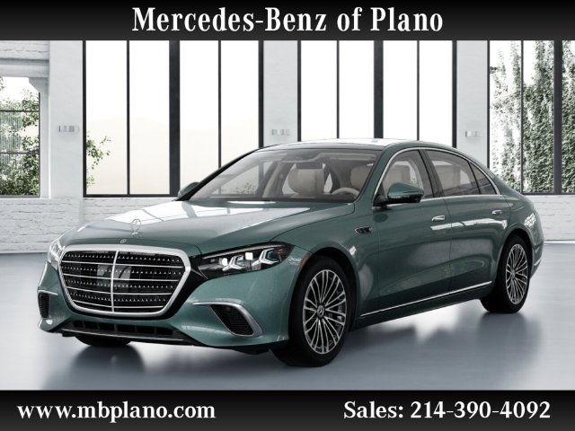 Verde Silver Metallic 2027 Mercedes-Benz S-Class Sedan All-Wheel Drive 9-Speed Automatic