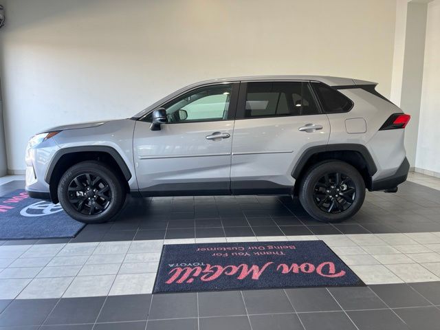 2025 Toyota RAV4 LE Silver at Monument Chevrolet