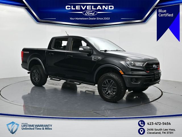 Shadow Black 2023 Ford Ranger Pickup Truck Four-Wheel Drive Automatic