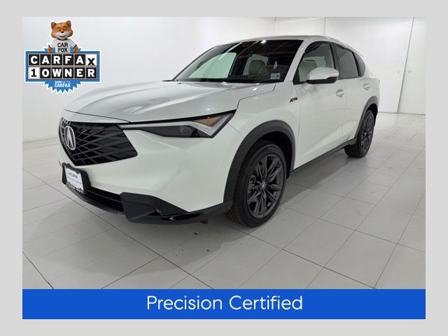 Platinum White Pearl 2025 Acura ADX SH-AWD with A-SPEC Package SUV / Crossover All-Wheel Drive Continuously Variable Transmission