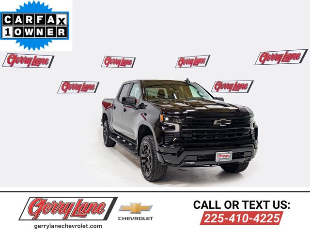 Black 2025 Chevrolet Silverado 1500 Pickup Truck Four-Wheel Drive 8-Speed Automatic