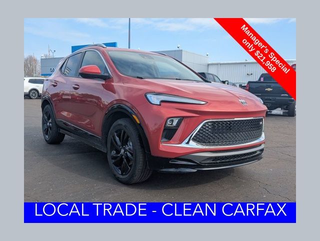 Sunrise Red Metallic 2024 Buick Encore GX Sport Touring FWD SUV / Crossover Front-Wheel Drive Continuously Variable Transmission