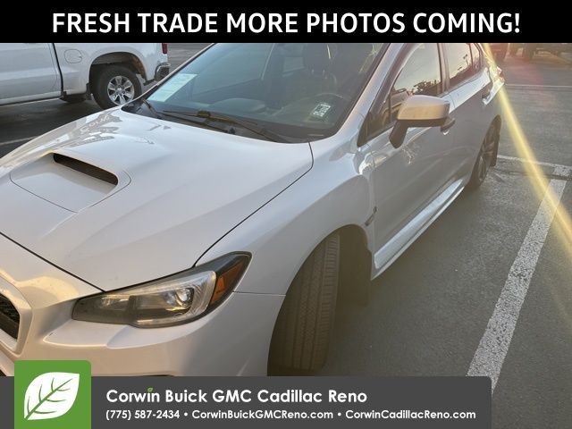 Crystal White Pearl 2017 Subaru WRX Limited Sedan All-Wheel Drive Continuously Variable Transmission