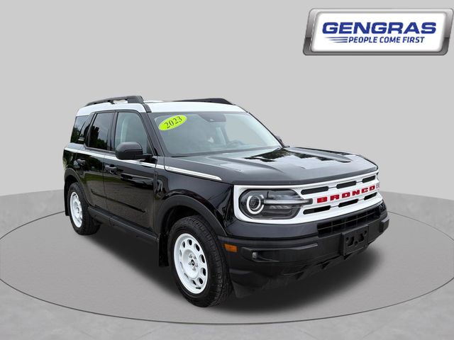 Shadow Black 2023 Ford Bronco Sport SUV / Crossover All-Wheel Drive 8-Speed Automatic