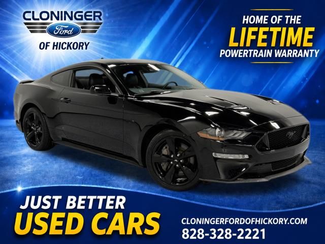 Shadow Black 2022 Ford Mustang Coupe Rear-Wheel Drive Automatic