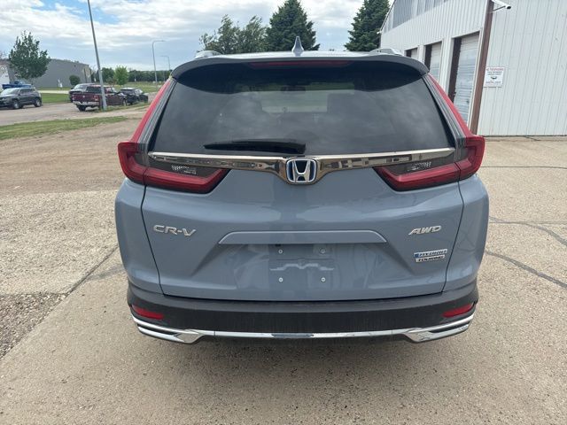 2022 Gray Honda CR-V Hybrid Touring AWD SUV
