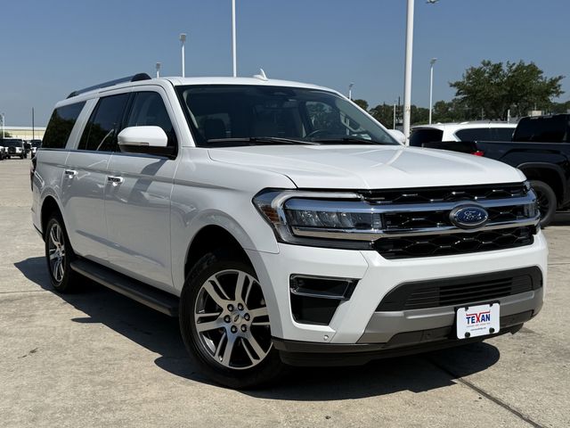 2024 Ford Expedition Max Limited White at Wharton Ford