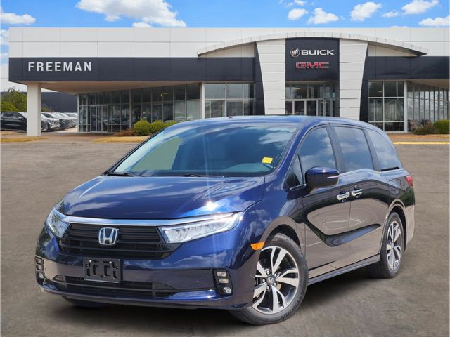 Blue 2023 Honda Odyssey Minivan Front-Wheel Drive Automatic