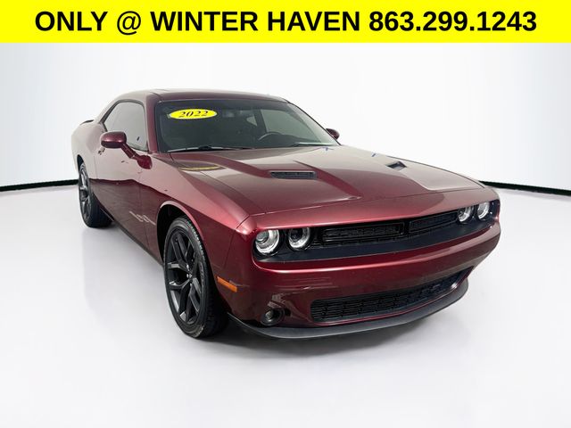 Red 2022 Dodge Challenger Coupe Rear-Wheel Drive 8-Speed Automatic