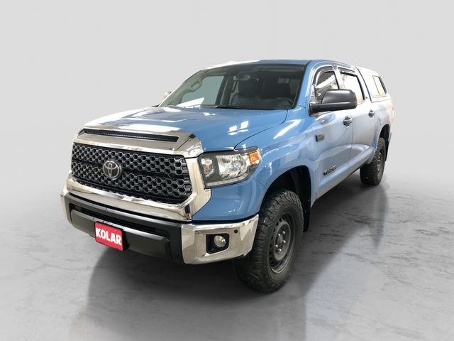 Blue 2020 Toyota Tundra Pickup Truck Four-Wheel Drive 6-Speed Automatic