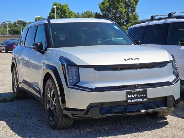 White (Ivory) 2026 Kia EV9 Land AWD SUV / Crossover All-Wheel Drive 1-Speed Automatic