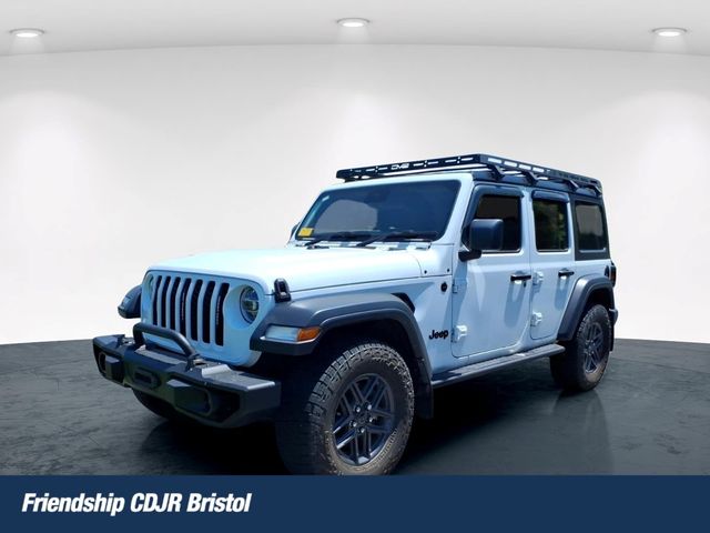 Bright White Clearcoat 2024 Jeep Wrangler Sport RHD 4-Door 4WD SUV / Crossover Four-Wheel Drive 8-Speed Automatic
