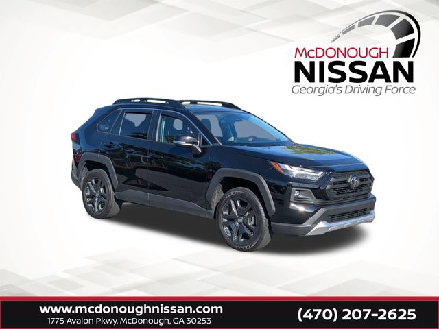 Midnight Black Metallic 2022 Toyota RAV4 Adventure AWD SUV / Crossover All-Wheel Drive 8-Speed Automatic