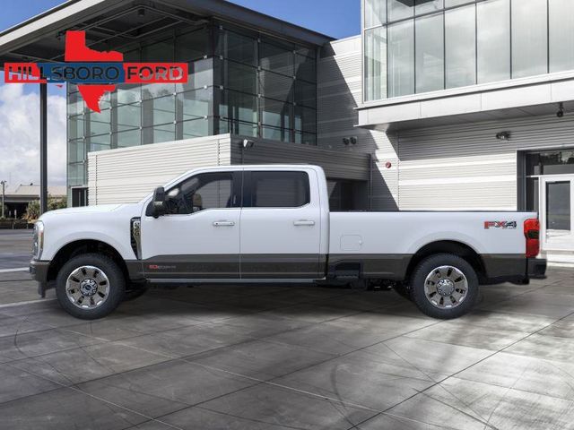 2025 Star White Metallic Tri-Coat Ford Super Duty F-350 SRW King Ranch 4X4 Truck