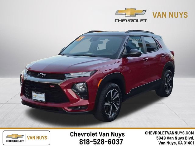 Scarlet Red 2021 Chevrolet Trailblazer SUV / Crossover Front-Wheel Drive Continuously Variable Transmission