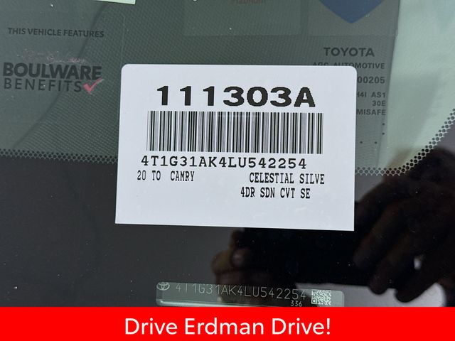 Used 2020 Toyota Camry Hybrid Sedan