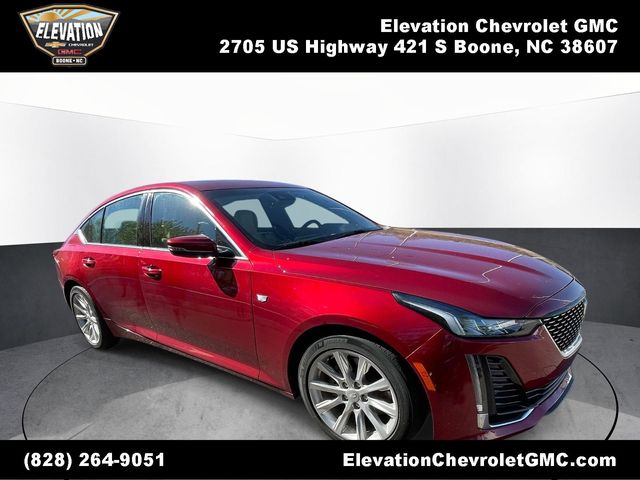 Infrared Tintcoat 2021 Cadillac CT5 Luxury Sedan RWD Sedan Rear-Wheel Drive Automatic