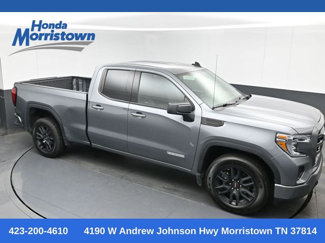 Gray (Satin Steel Metallic) 2020 GMC Sierra 1500 Elevation Double Cab RWD Pickup Truck 4X2 8-Speed Automatic