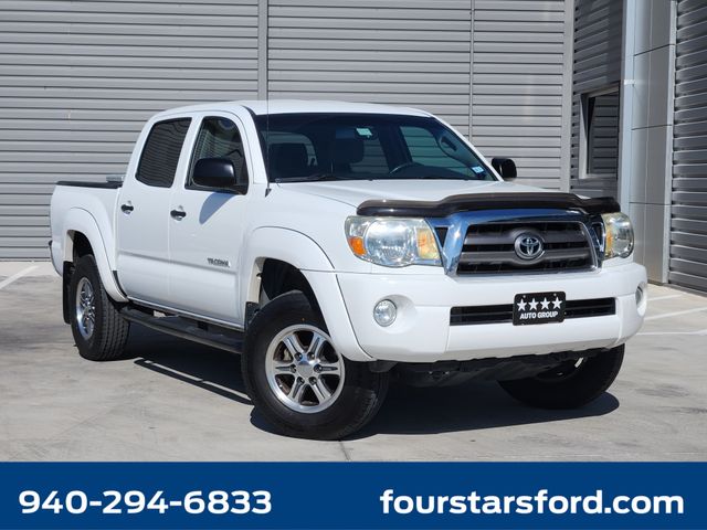 Super White 2010 Toyota Tacoma Pickup Truck 4X2 5-Speed Automatic Overdrive