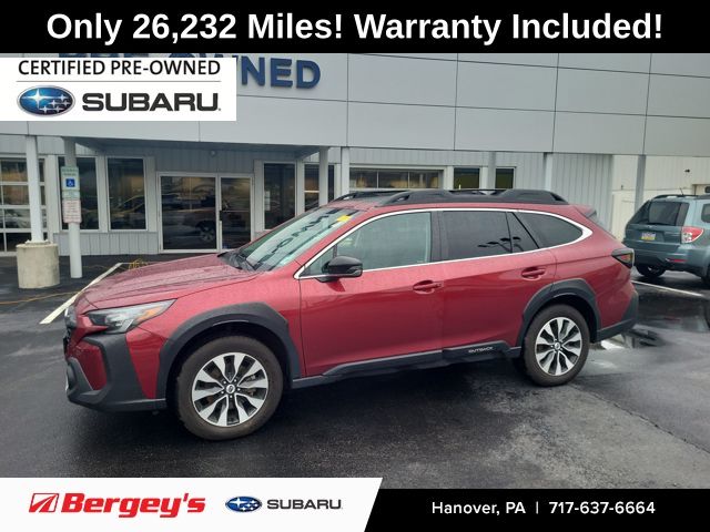 Crimson Red Pearl 2024 Subaru Outback Limited AWD SUV / Crossover All-Wheel Drive Continuously Variable Transmission